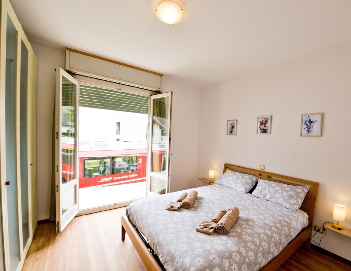 Alp Gruem Apartment - 8 Min Walk To Bernina Express Тирано Экстерьер фото